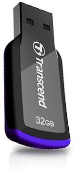 Atmintukas Transcend Capless JF360, 32GB, Juodai-violetinis
