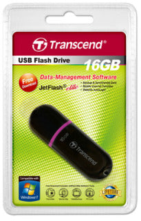 Atmintukas Transcend JF300 16GB Juodas