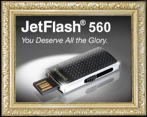 Atmintukas Transcend JF560 8GB Juodas