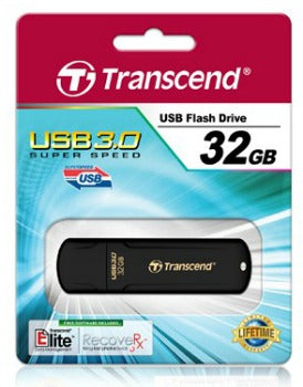 Atmintukas Transcend JF700 32GB USB3, Sparta 70/30MBs, Juodas
