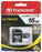 Atminties kortelė Transcend microSDHC 16GB CL10 + Adapteris