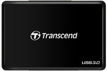 Kortelių skaitytuvas Transcend  USB3.0/2.0 Juodas
