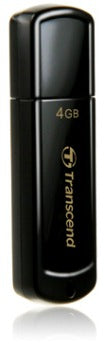 Atmintukas Transcend Classic JF350 4GB, Juodas