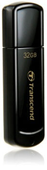 Atmintukas Transcend Classic JF350 32GB, Juodas