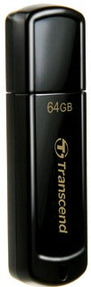 Atmintukas Transcend Classic JF350 64GB, Juodas