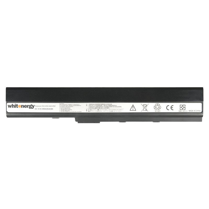 Nešiojamo kompiuterio baterija Whitenergy Asus A31-K52 14.4V 4400mAh