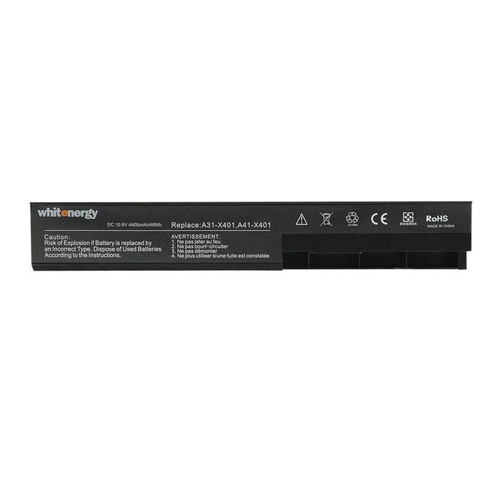Nešiojamo kompiuterio baterija Whitenergy Asus X301 X401A 10.8V 2200mAh