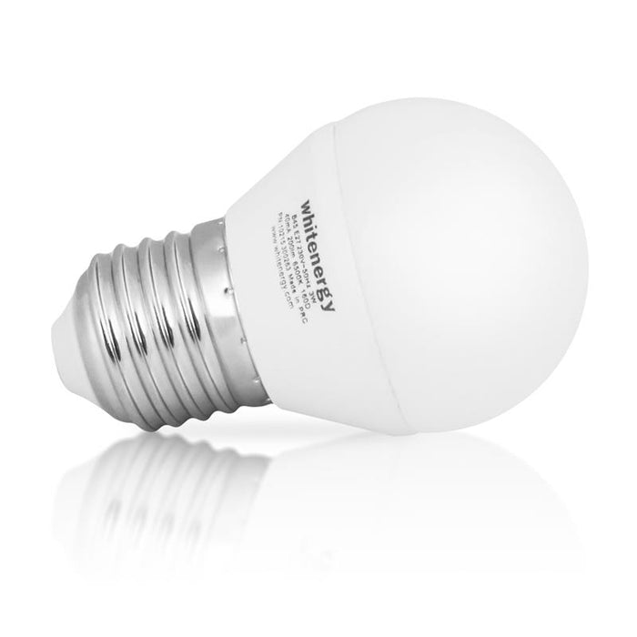 LED lemputė Whitenergy | E27 | 8 SMD2835 | 7W |230V šilta balta | rutulys G45