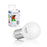 LED lemputė Whitenergy | E27 | 8 SMD2835 | 7W |230V šilta balta | rutulys G45