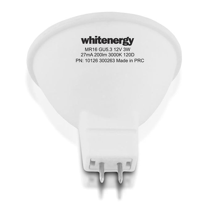 LED lemputė Whitenergy | GU5.3 | 8 SMD 2835 | 7W | 230V| pienas | MR16