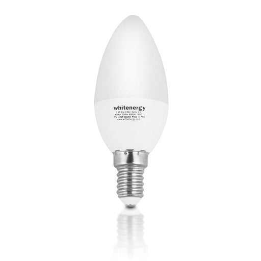 Whitenergy LED lemputė | 6xSMD2835| C37 | E14 | 3W | 230V | šilta balta | pienas