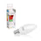 Whitenergy LED lemputė | 6xSMD2835| C37 | E14 | 3W | 230V | šilta balta | pienas