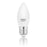 Whitenergy LED lemputė | 10xSMD2835| C37 | E27 | 5W | 230V| šilta balta | pienas