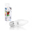 Whitenergy LED lemputė | 10xSMD2835| C37 | E27 | 5W | 230V| šilta balta | pienas
