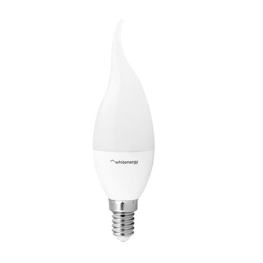 Whitenergy LED lemputė | 8xSMD2835| C37L| E14 | 7W | 230V | šilta balta | pienas
