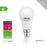 LED lemputė Whitenergy | B22 | 11 SMD2835 | 10W |175-250V šilta balta | A60