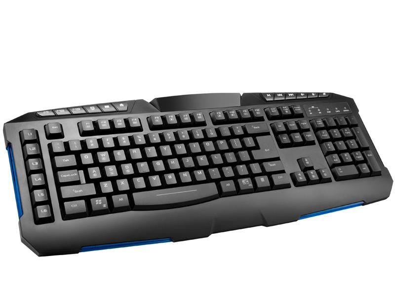 Žaidimų klaviatūra Tracer Avenger Illuminated 6x Macro key USB , US