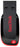 Atmintukas SanDisk Cruzer Blade 32GB, Sparta iki 18MBs, Juodai raudonas