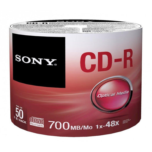Sony CD-R 700 MB (80 min) | 48x [bulk 50 pcs]