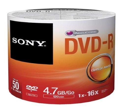 Sony DVD-R 4,7 GB | 16x [bulk 50 pcs]