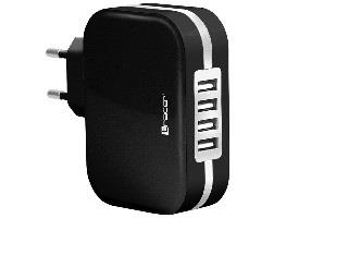 Charger TRACER 230V USB 6,8A juodas