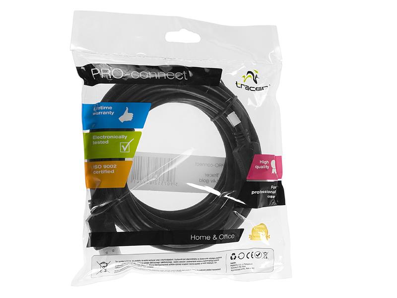 Kabelis Tracer HDMI 1.4v gold 5,0m