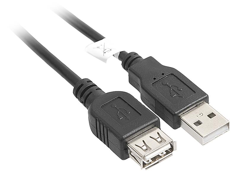 Kabelis Tracer USB 2,0 M/F 3,0m extension