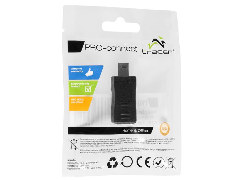 Adapteris Tracer mini USB/ microUSB