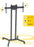 Mobilus stovas skirtas Techly TV LCD/LED/Plasma 37''-70'' VESA, pivot