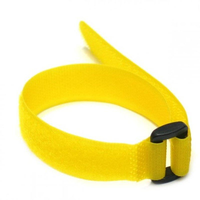 Techly apyrankės 300 x 20 mm, 10 vnt., geltonos