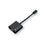 Techly Konverteris micro HDMI (D) male į VGA female