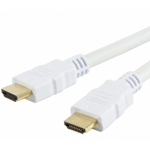 Techly Monitoriaus laidas HDMI-HDMI M/M 1.4 Ethernet 3D 4K, 2m, baltas