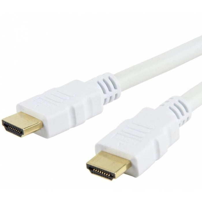 Techly Monitoriaus laidas HDMI-HDMI M/M 1.4 Ethernet 3D 4K, 10m, baltas