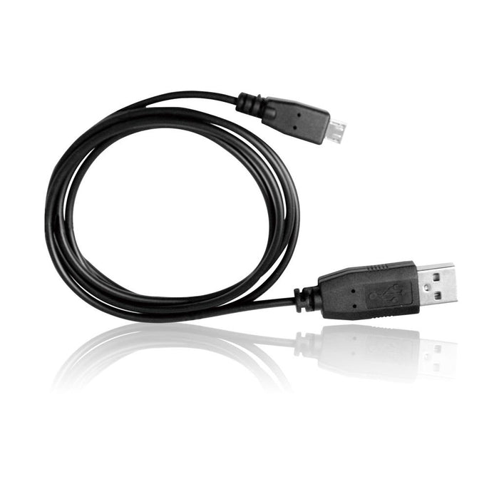 VAKOSS microUSB 2.0 kabelis A-B M/M 1m, Duomenų perdavimo ir įkrovimo, juodas