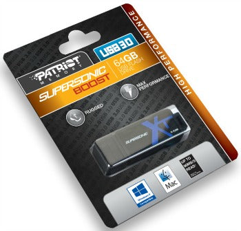 Atmintukas Patriot Supersonic Boost 64GB USB3, Sparta iki 150MBs