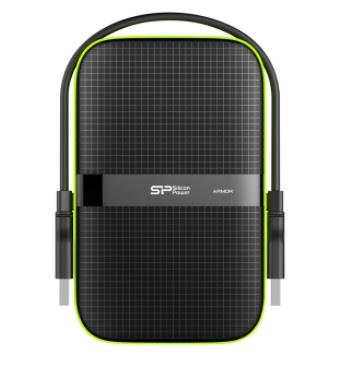 External HDD Silicon Power Armor A60 2.5'' 1TB USB 3.0, IPX4, Black