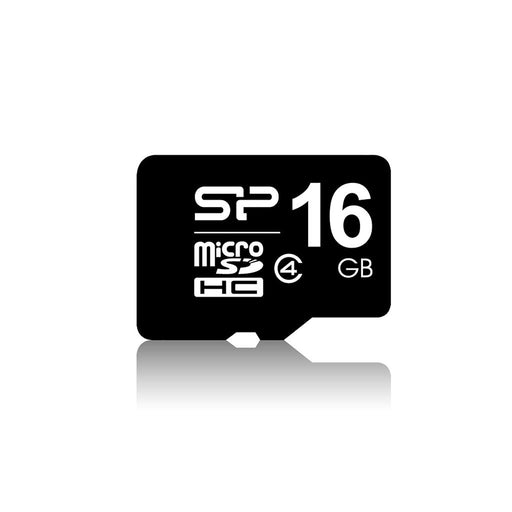 Silicon Power memory card Micro SDHC 16GB Class 4 retail