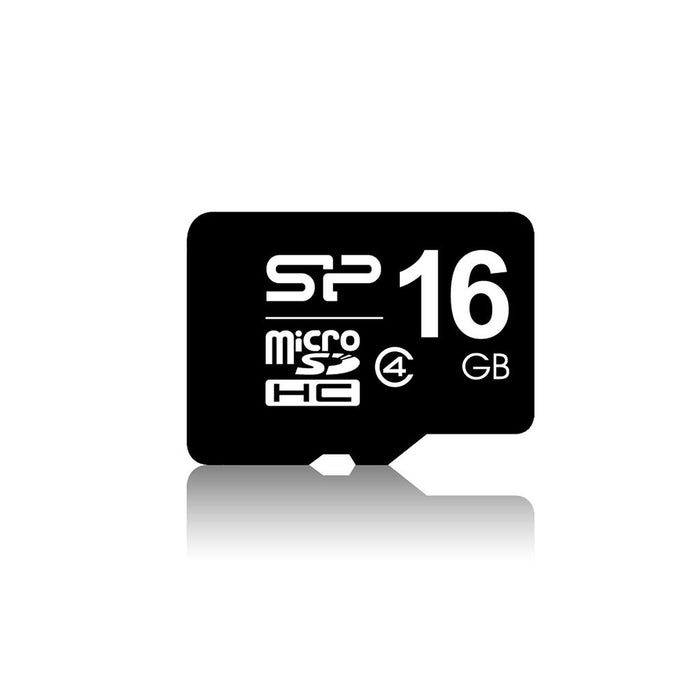 Silicon Power memory card Micro SDHC 16GB Class 4 retail