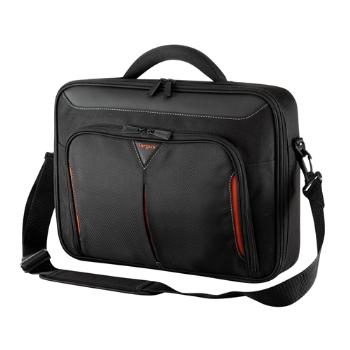 Targus Krepšy 15-15.6'' / 38.1 - 39.6cm Classic+ Clamshell Case, juoda ir raudo