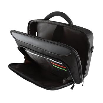 Targus Krepšy 15-15.6'' / 38.1 - 39.6cm Classic+ Clamshell Case, juoda ir raudo