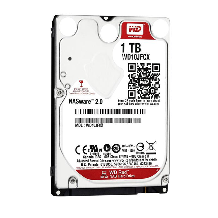 Vidinis diskas WD Red 2.5'' 1TB SATA3 16MB IntelliPower, 24x7, NASware™
