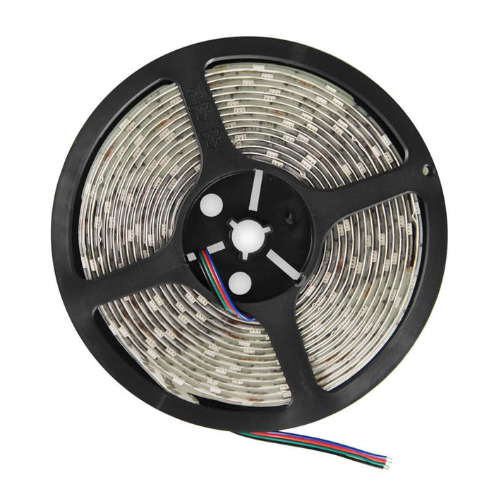 Whitenergy LED juosta atsapri vandeniui 5m | 30vnt/m | 5050| 7.2W/m| 12V DC| RGB