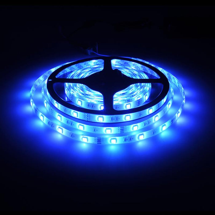 Whitenergy LED juosta atsapri vandeniui 5m | 30vnt/m | 5050| 7.2W/m| 12V DC| RGB