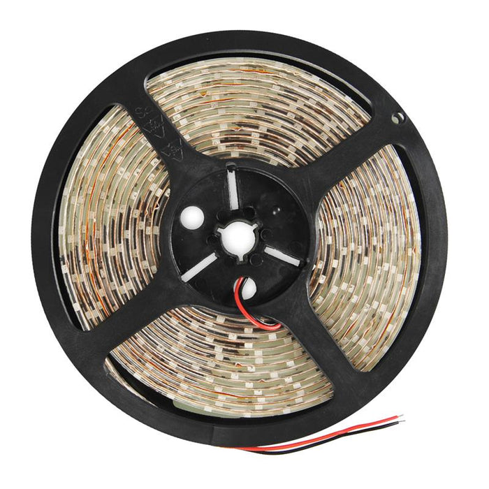 WE LED juosta atspari vandeniui 5m | 60vnt/m| 3528| 4,8W/m| 3000K šiltai balt be