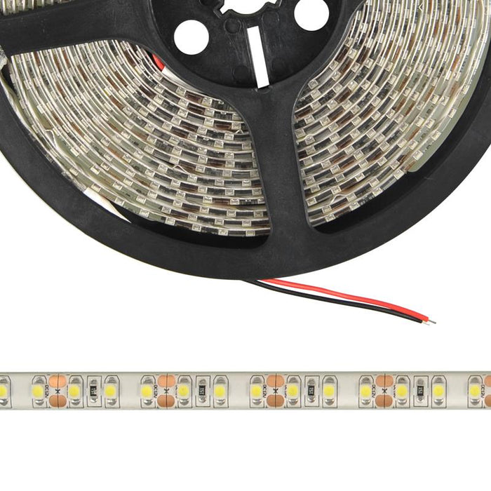 WE LED juosta atsapri vandeniui 5m | 120vnt/m| 3528 | 9,6W/m| 6000K šalta balta