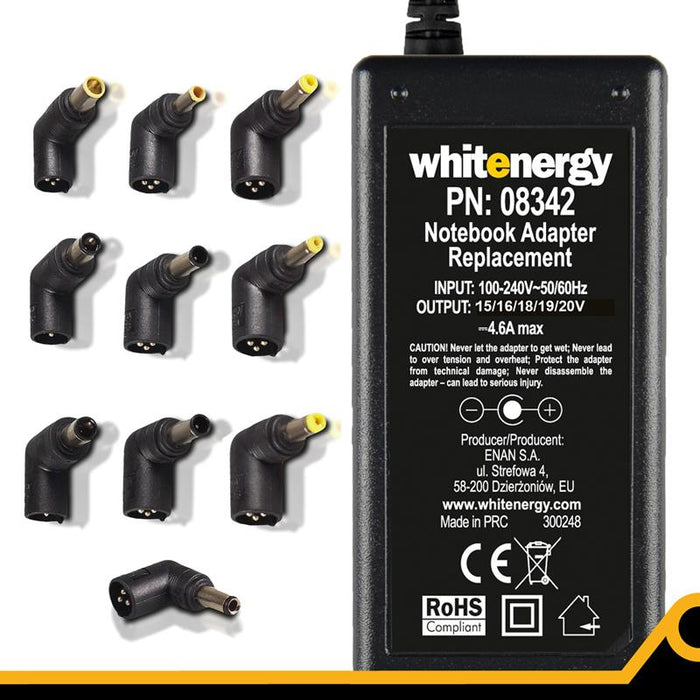 Whitenergy univ. autom. neš. komp. mait. šalt. 70W, 10 kištukai