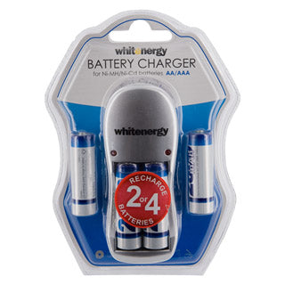 Whitenergy įkroviklis 4 baterijoms AA/AAA + 4xAA/R6 2800mAh - blister