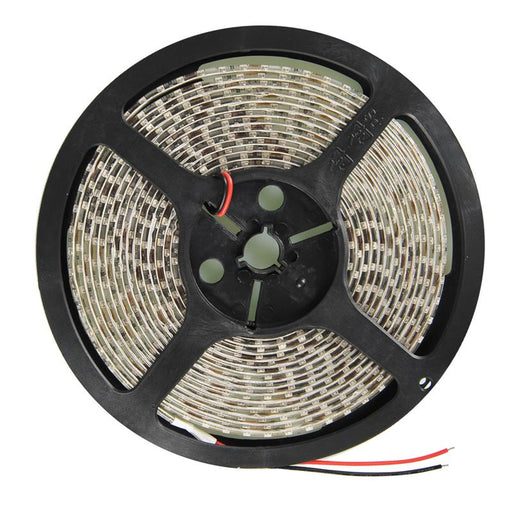 WE LED juosta 5m | 120vnt/m | 3528 | 9.6W/m | šilta balta | IP65 | be jungties