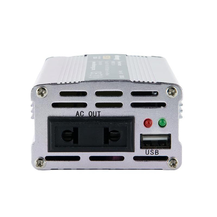 Whitenergy Inverteris AC/DC 12V (automobilis) 230V, 150W USB jugtis, mini