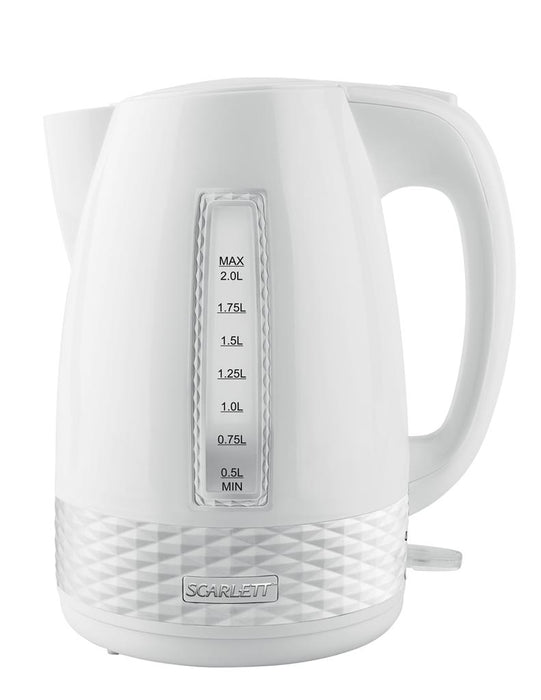 Electric kettle Scarlett SC-EK18P35 | 2L white